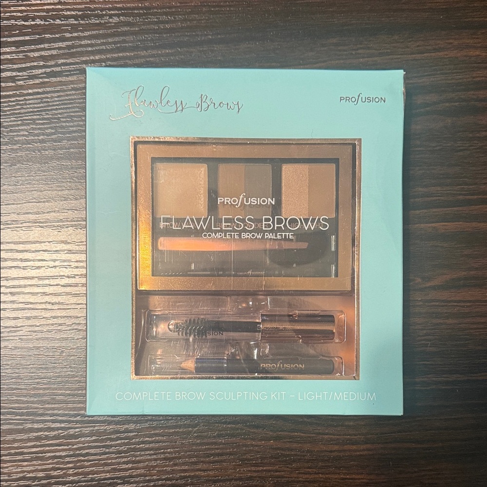 Profusion Cosmetics Flawless Brows Palette - Light/Medium